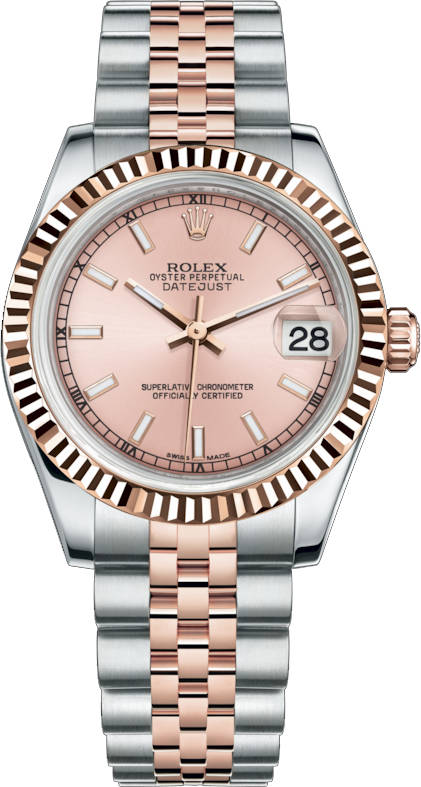 Rolex Datejust - 31 MM - Steel and Rose Gold - 178271-0005  nyc watcher nyc watches