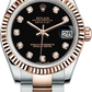 Rolex Datejust - 31 MM - Steel and Rose Gold - 178271-0049 nyc watcher nyc watches nyc watcher nyc watches