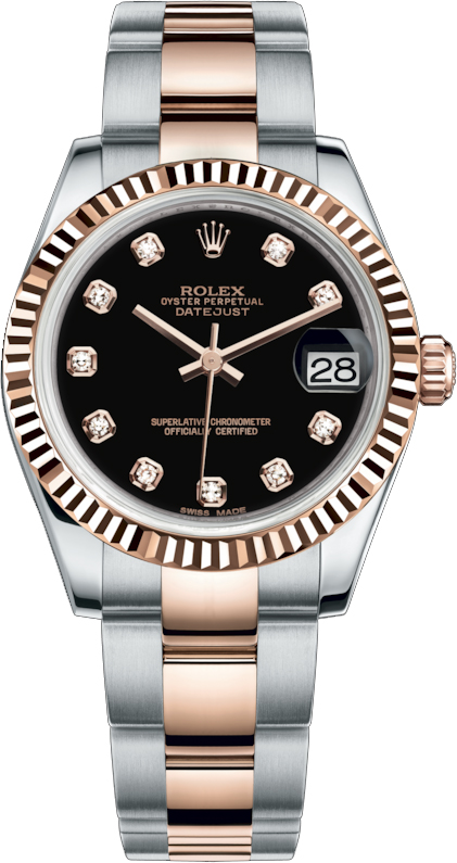 Rolex Datejust - 31 MM - Steel and Rose Gold - 178271-0049 nyc watcher nyc watches nyc watcher nyc watches