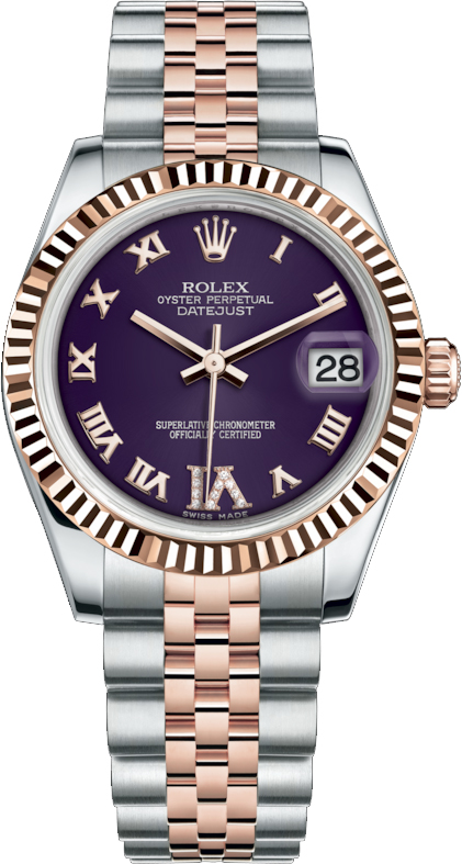 Rolex Datejust - 31 MM - Steel and Rose Gold - 178271-0072 nyc watcher nyc watches