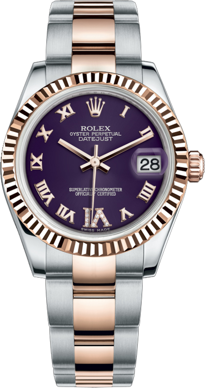 Rolex Datejust - 31 MM - Steel and Rose Gold - 178271-0076 nyc watcher nyc watches