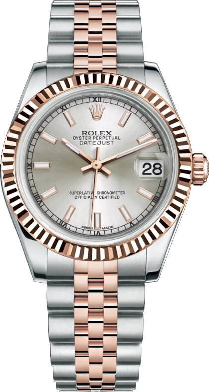 Rolex Datejust - 31 MM - Steel and Rose Gold - 178271-0003 nyc watcher nyc watches