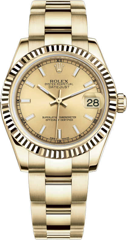 Rolex Datejust - 31 MM -  Yellow Gold - 178278-0070 nyc watcher nyc watches