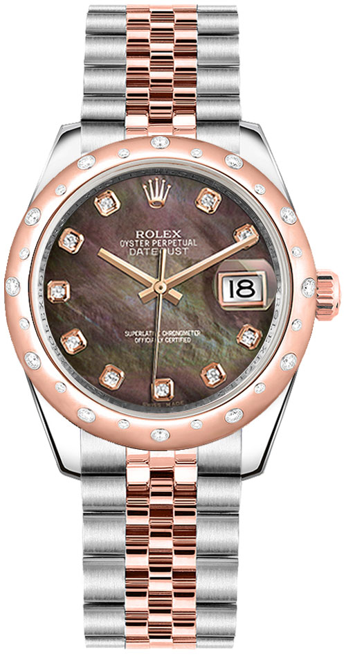 Rolex Datejust - 31 MM - Steel and Rose Gold - 178341 bkmop nyc watcher nyc watches