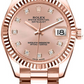 Rolex Datejust - 31 MM - Rose Gold - 178275F-0008 nyc watcher nyc watches