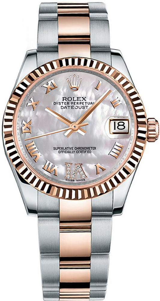 Rolex Datejust - 31 MM - Steel and Rose Gold - 178271-0077 nyc watcher nyc watches