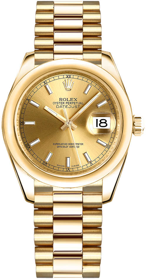 Rolex Datejust - 31 MM - Yellow Gold - 178248-0048 nyc watcher nyc watches