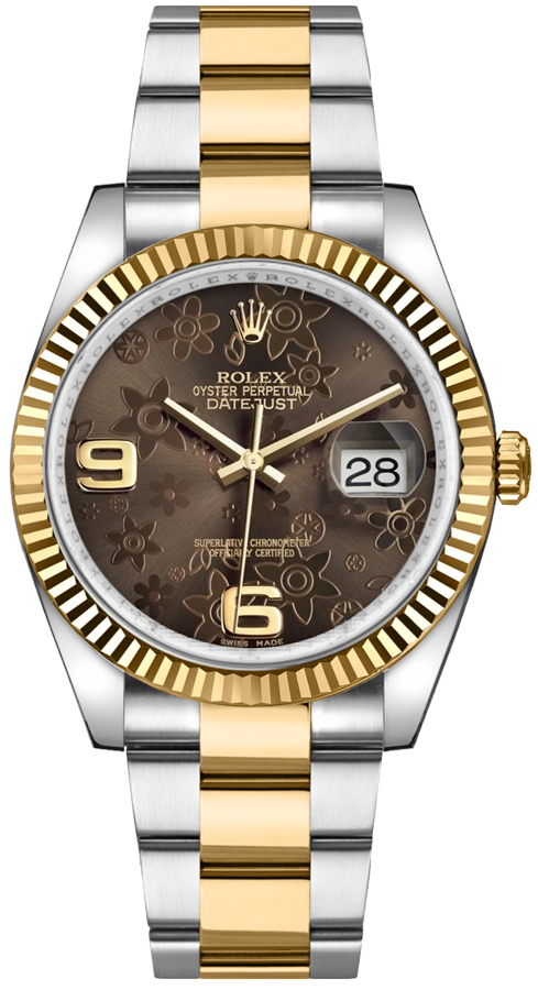 Rolex Datejust - 36 MM - Steel And Yellow Gold - 116233-0184 nyc watcher nyc watches