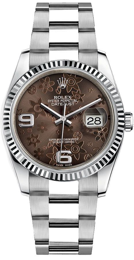 Rolex Datejust 36 MM Steel - 116234-0145 nyc watcher nyc watches