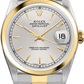 Rolex Datejust 36 MM Steel and Yellow Gold - 16203 sls nyc watcher nyc watches