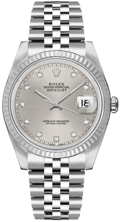 Rolex Datejust 36 MM Steel - 16234 sldj nyc watcher nyc watches