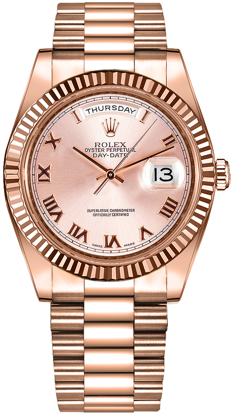 Rolex - Day Date - Rose Gold - 41 MM - 218235 rgr nyc watcher nyc watches