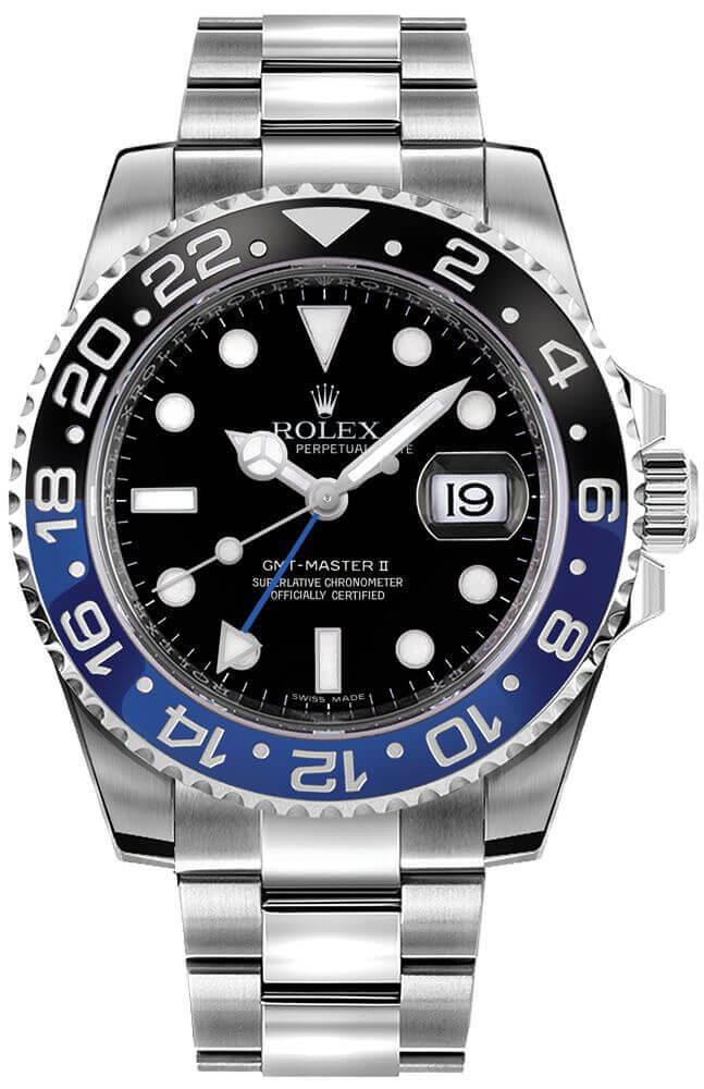 Rolex GMT-Master II - Steel - 40 MM - 116710BLNR-0002 nyc watcher nyc watches