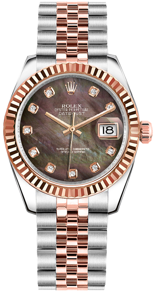 Rolex Datejust - 31 MM - Steel and Rose Gold - 178271 bkmopdj nyc watcher nyc watches