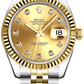 Rolex Datejust - 31 MM - Steel and Yellow Gold - 178273-0002 nyc watcher nyc watches