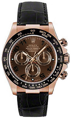 Rolex Cosmograph Daytona - 40 MM - Rose Gold - 116515LN-0004 nyc watcher nyc watches