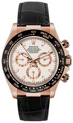 Rolex Cosmograph Daytona - 40 MM - Rose Gold - 116515LN-0003 nyc watcher nyc watches