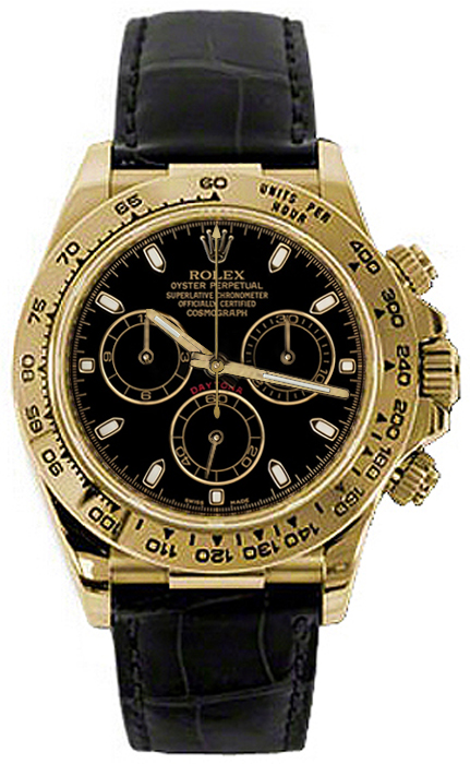 Rolex Cosmograph Daytona - 40 MM - Yellow Gold - 116518 bkibkl nyc watcher nyc watches