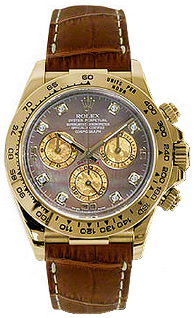 Rolex Cosmograph Daytona - 40 MM - Yellow Gold - 116518-0073 nyc watcher nyc watches