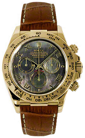 Rolex Cosmograph Daytona - 40 MM - Yellow Gold - 116518 bkmopbrl nyc watcher nyc watches