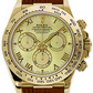 Rolex Cosmograph Daytona - 40 MM - Yellow Gold - 116518 ylmopr nyc watcher nyc watches