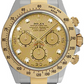 Rolex Cosmograph Daytona - 40 MM - Yellow Gold and Steel - 116523-0057 nyc watcher nyc watches