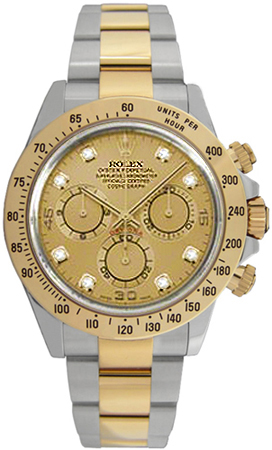 Rolex Cosmograph Daytona - 40 MM - Yellow Gold and Steel - 116523-0057 nyc watcher nyc watches