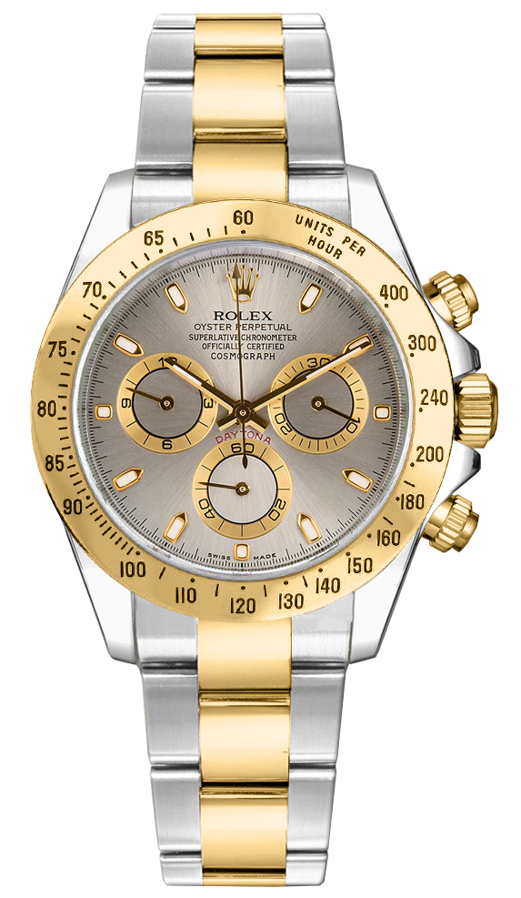 Rolex Cosmograph Daytona - 40 MM - Yellow Gold and Steel - 116523-0041 nyc watcher nyc watches