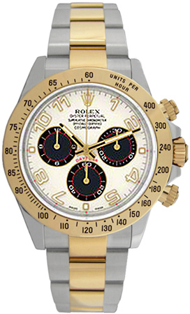 Rolex Cosmograph Daytona - 40 MM - Yellow Gold and Steel - 116523 iwhn nyc watcher nyc watches