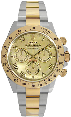 Rolex Cosmograph Daytona - 40 MM - Yellow Gold and Steel - 116523 chr nyc watcher nyc watches