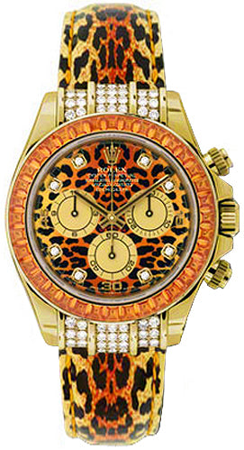 Rolex Daytona "Leopard" - 40 MM - Yellow Gold - 116598SACO