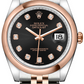 Rolex Datejust 36 MM Steel and Rose Gold - 116201 bkd nyc watcher nyc watches