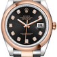 Rolex Datejust 36 MM Steel and Rose Gold - 116201-0083 nyc watcher nyc watches