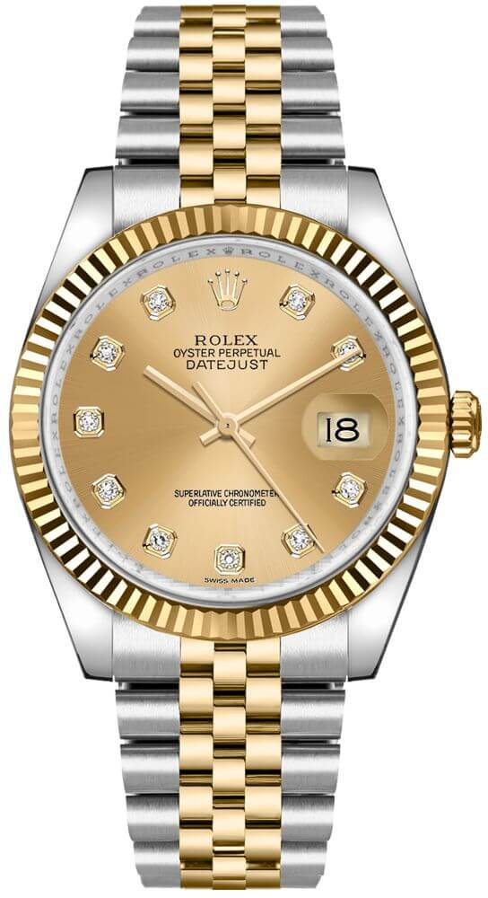 Rolex Datejust - 36 MM - Steel And Yellow Gold - 116233-0150 nyc watcher nyc watches