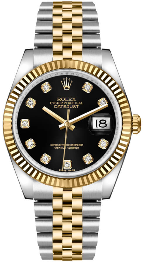 Rolex Datejust - 36 MM - Steel And Yellow Gold - 116233-0158 nyc watcher nyc watches