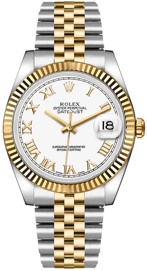 Rolex Datejust - 36 MM - Steel And Yellow Gold - 116233-0149 nyc watcher nyc watches