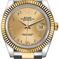 Rolex Datejust - 36 MM - Steel And Yellow Gold -  116233 chr nyc watcher nyc watches