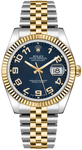 Rolex Datejust - 36 MM - Steel And Yellow Gold - 116233 cbln nyc watcher nyc watches