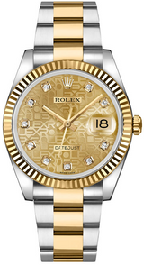 Rolex Datejust - 36 MM - Steel And Yellow Gold - 116233-0192