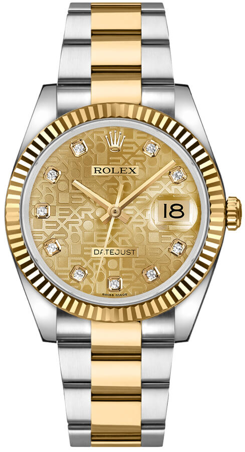 Rolex Datejust - 36 MM - Steel And Yellow Gold - 116233 chjdo nyc watcher nyc watches