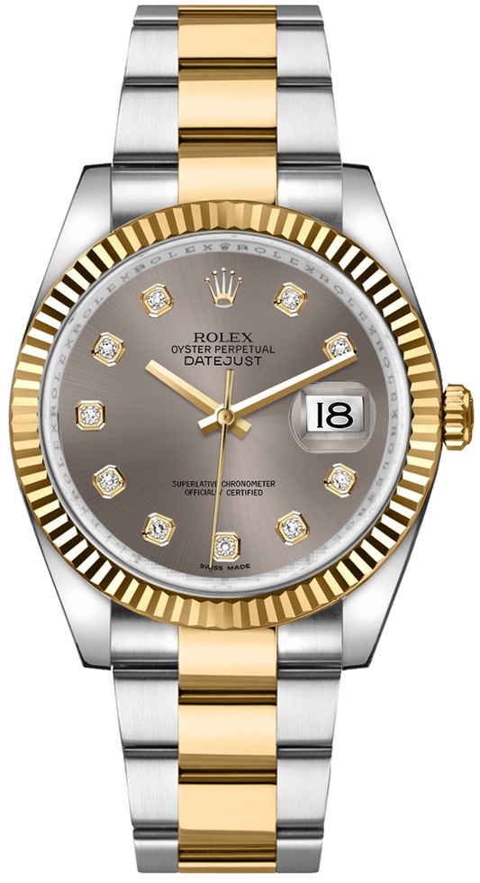 Rolex Datejust - 36 MM - Steel And Yellow Gold - 116233-0181 nyc watcher nyc watches