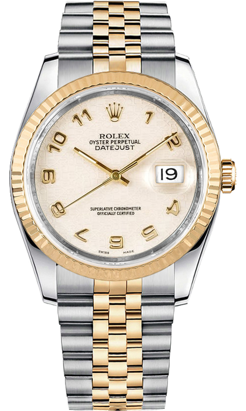 Rolex Datejust - 36 MM - Steel And Yellow Gold - 116233 iwhnj nyc watcher nyc watches