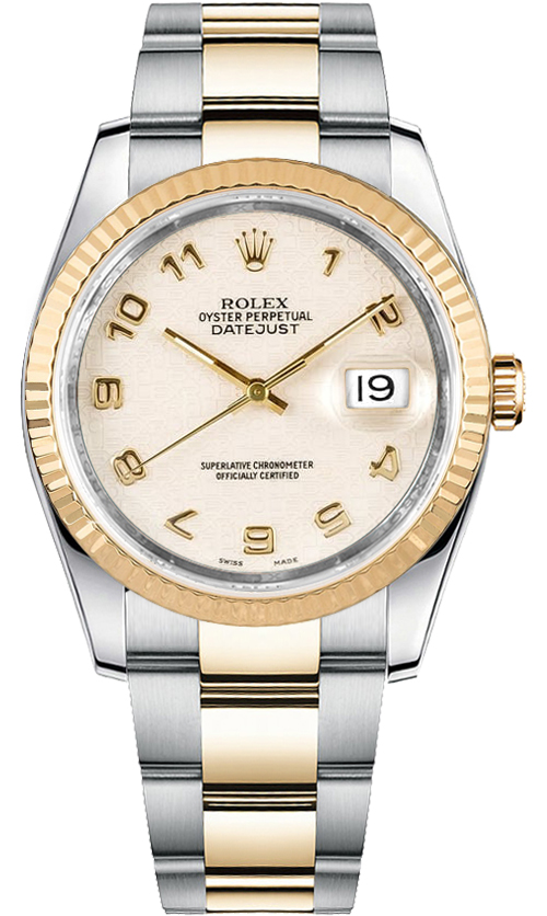 Rolex Datejust - 36 MM - Steel And Yellow Gold - 116233 iwhno nyc watcher nyc watches