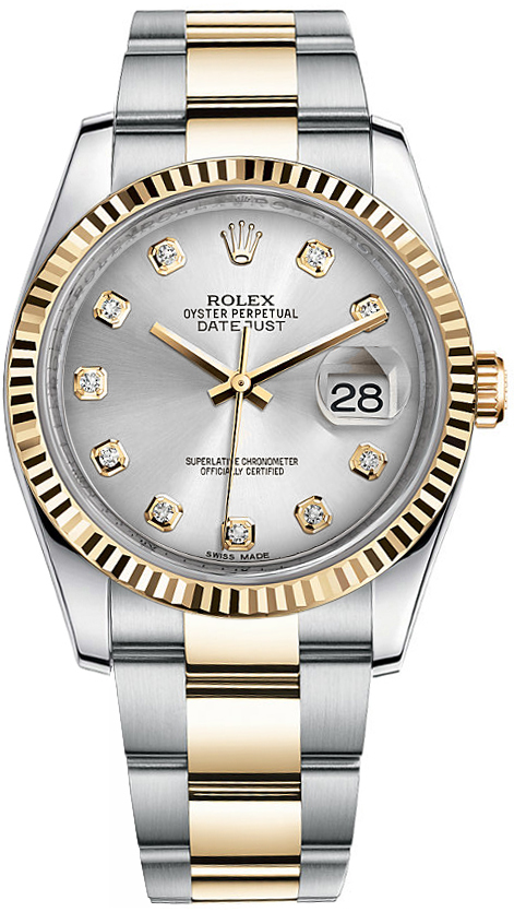 Rolex Datejust - 36 MM - Steel And Yellow Gold - 116233-0179 nyc watcher nyc watches