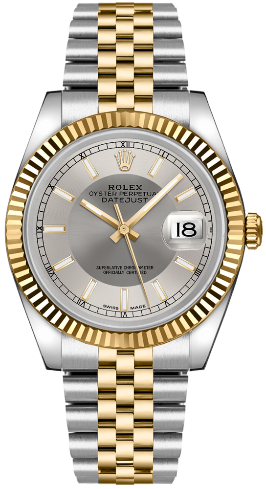 Rolex Datejust - 36 MM - Steel And Yellow Gold - 116233 slsj nyc watcher nyc watches