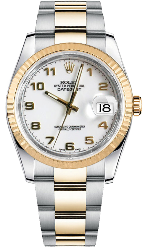 Rolex Datejust - 36 MM - Steel And Yellow Gold - 116233 whno nyc watcher nyc watches