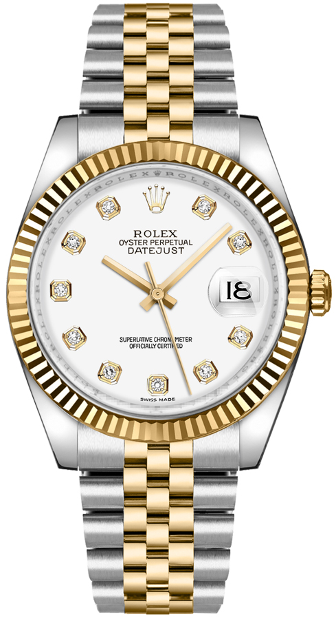 Rolex Datejust - 36 MM - Steel And Yellow Gold -  116233 whd nyc watcher nyc watches