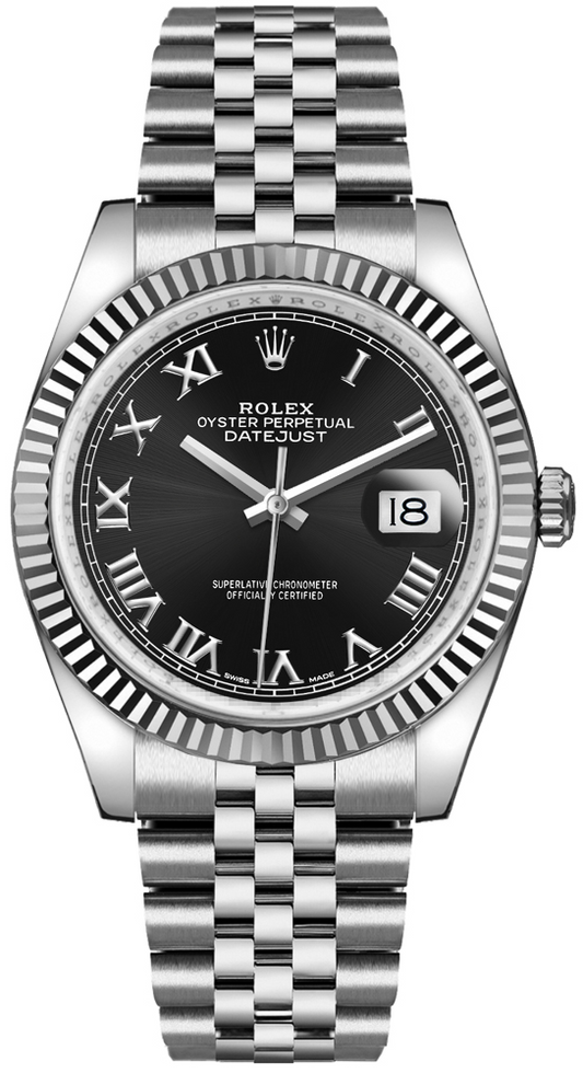 Rolex Datejust 36 MM Steel - 116234-0086 nyc watcher nyc watches