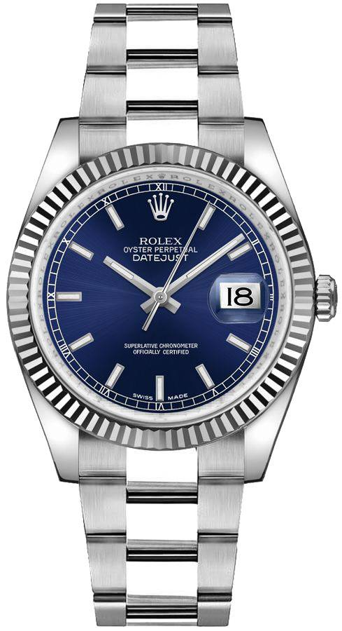 Rolex Datejust 36 MM Steel - 116234-0128 nyc watcher nyc watches