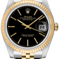 Rolex Datejust - 36 MM - Steel And Yellow Gold - 16233 bks nyc watcher nyc watches